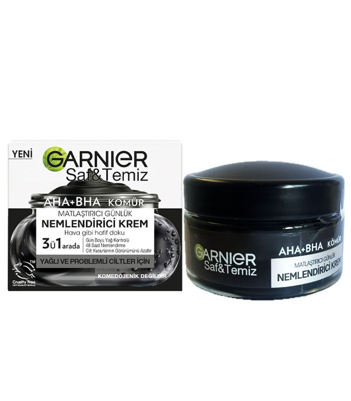 کرم مرطوب کننده گارنیر حاوی عصاره زغال 50 میل کرم مرطوب کننده گارنیر حاوی عصاره زغال 50 میل